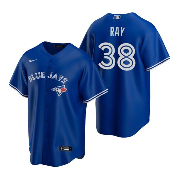 Personalized Men’s Robbie Ray Toronto Blue Jays Cool Base Jersey White Royal