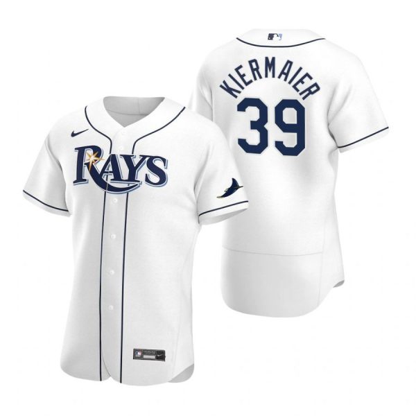 Personalized Men’s Kevin Kiermaier Tampa Bay Rays Flex Base Jersey White White