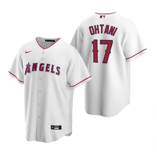 Personalized Men’s Shohei Ohtani Los Angeles Angels Cool Base Jersey White