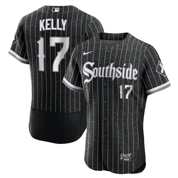 Personalized Men’s Joe Kelly Chicago White Sox Black City Connect Stitched Jersey Flex Base