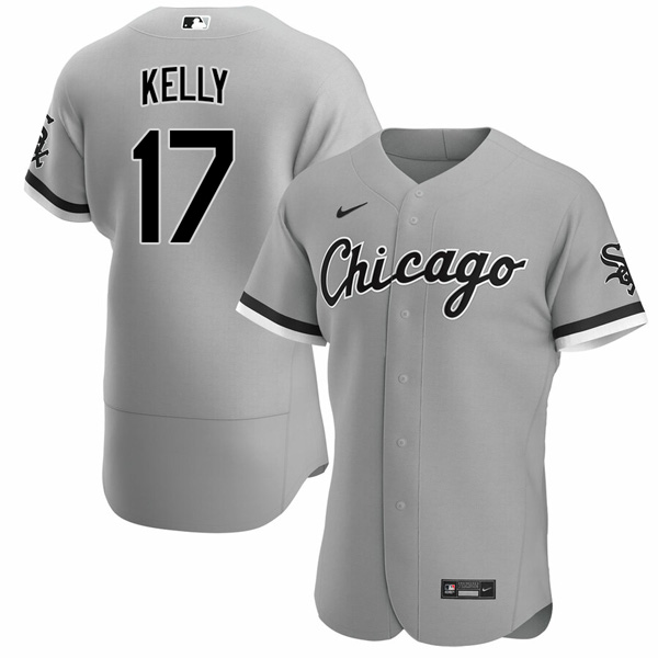 Personalized Men’s Joe Kelly Chicago White Sox Gray Jersey – All Stitched Gray