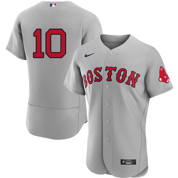 Personalized Men’s Boston Red Sox Trevor Story Stitched Jersey – Gray