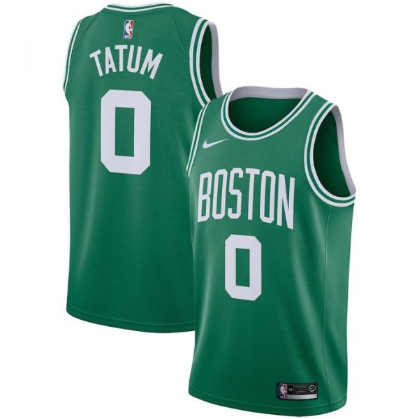 Personalized Men’s Jayson Tatum Boston Celtics Basketball Jersey Green