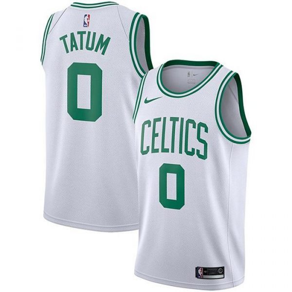 Personalized Men’s Jayson Tatum Boston Celtics Basketball Jersey White