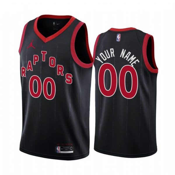 Personalized Men’s Toronto Raptors Basketball Jersey Black