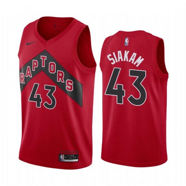 Personalized Men’s Pascal Siakam Toronto Raptors Basketball Jersey Red