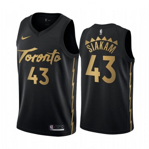 Personalized Men’s Pascal Siakam Toronto Raptors Basketball Jersey Black