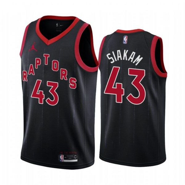 Personalized Men’s Pascal Siakam Toronto Raptors Basketball Jersey Black