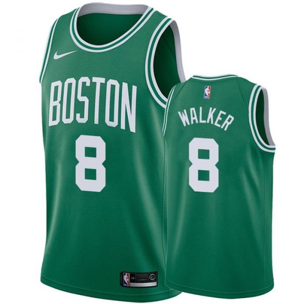 Personalized Men’s Kemba Walker Boston Celtics Basketball Jersey Green