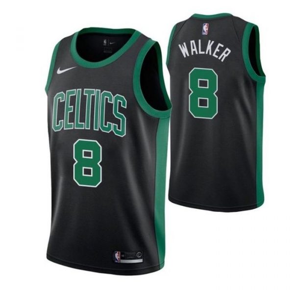 Personalized Men’s Kemba Walker Boston Celtics Basketball Jersey Black