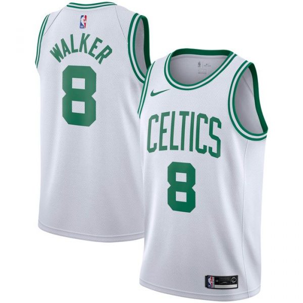 Personalized Men’s Kemba Walker Boston Celtics Basketball Jersey White