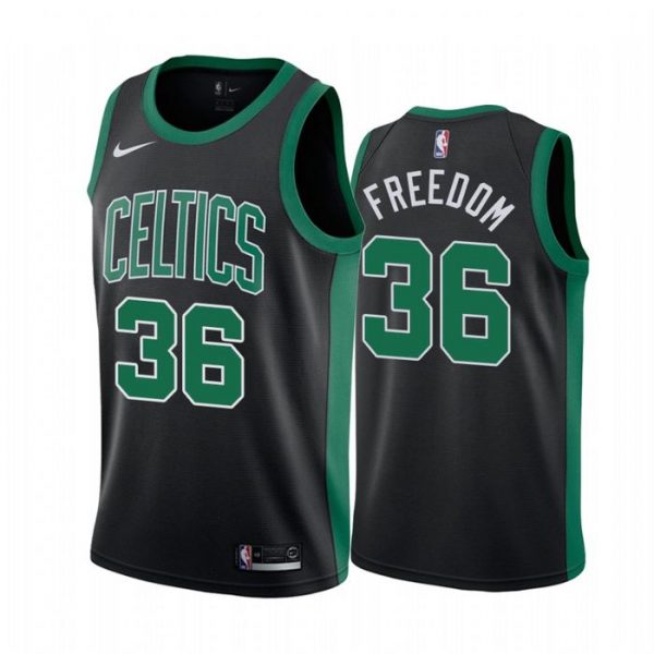 Personalized Men’s Marcus Smart Boston Celtics Basketball Jersey Black