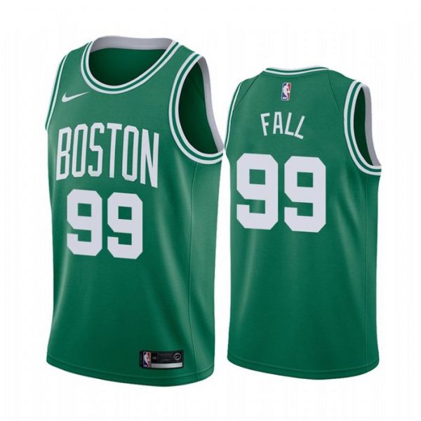 Personalized Men’s Tacko Fall Boston Celtics Basketball Jersey Green