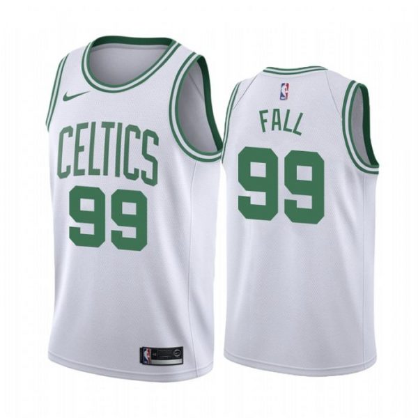Personalized Men’s Tacko Fall Boston Celtics Basketball Jersey White