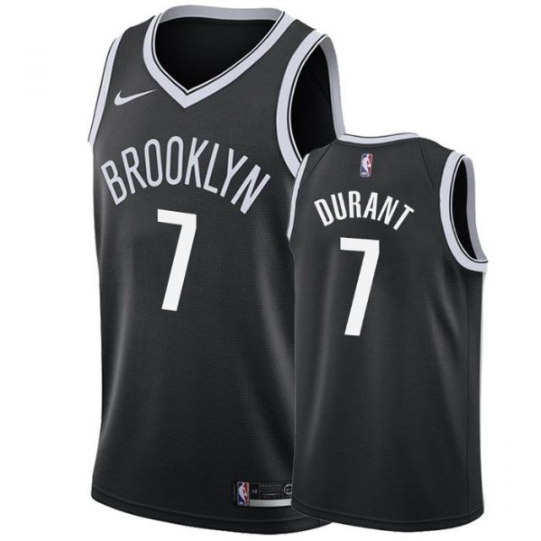 Personalized Men’s Kevin Durant Brooklyn Nets Basketball Jersey Black