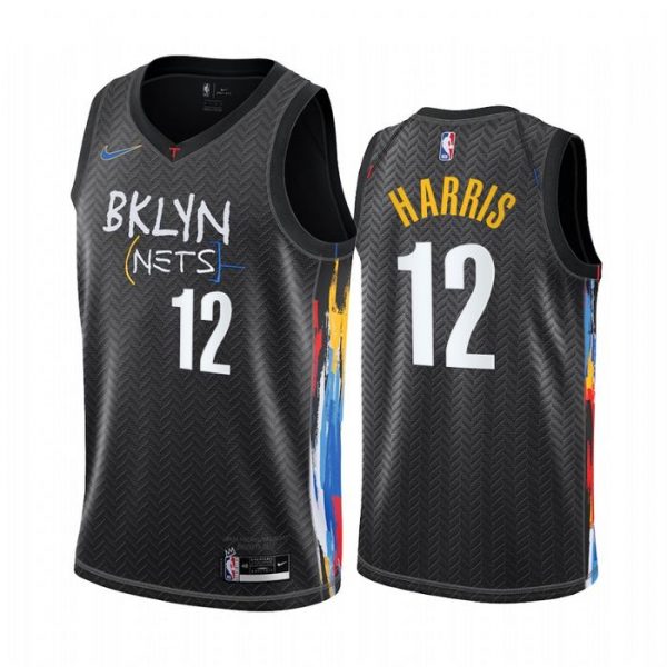 Personalized Men’s Joe Harris Brooklyn Nets Basketball Jersey Black