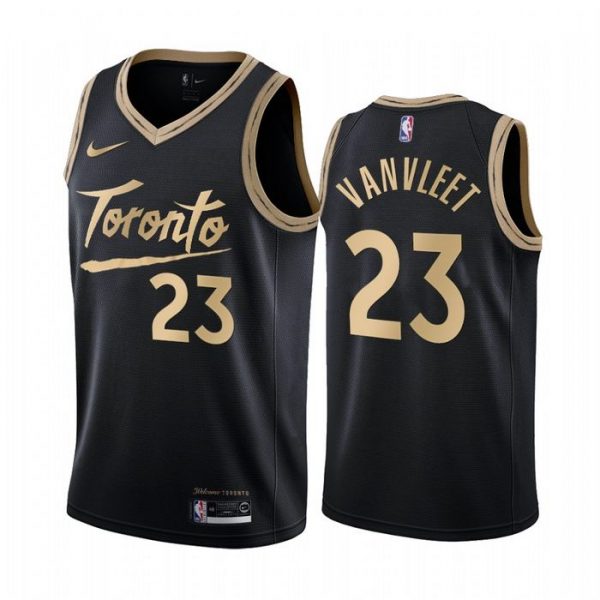 Personalized Men’s Fred VanVleet Toronto Raptors Basketball Jersey Black