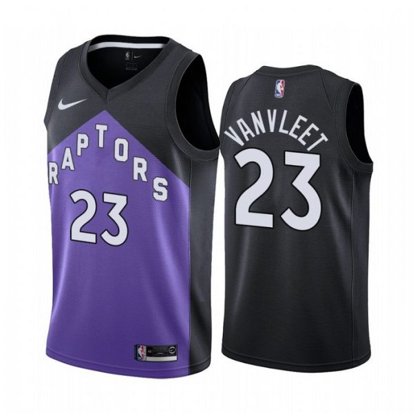 Personalized Men’s Fred VanVleet Toronto Raptors Basketball Jersey Purple