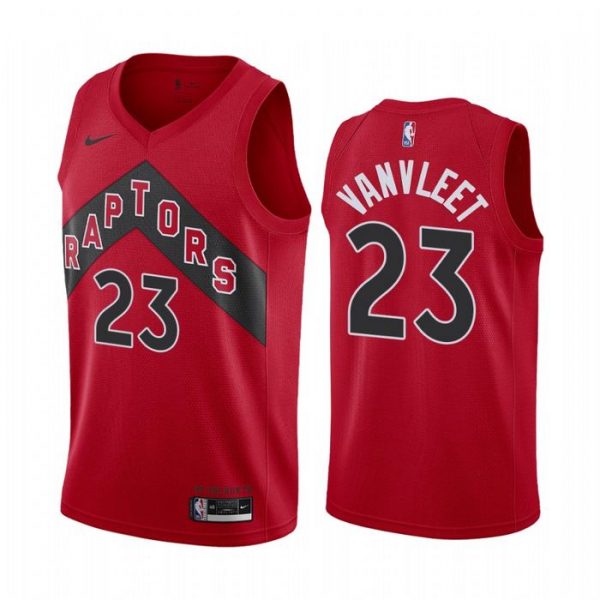 Personalized Men’s Fred VanVleet Toronto Raptors Basketball Jersey Red