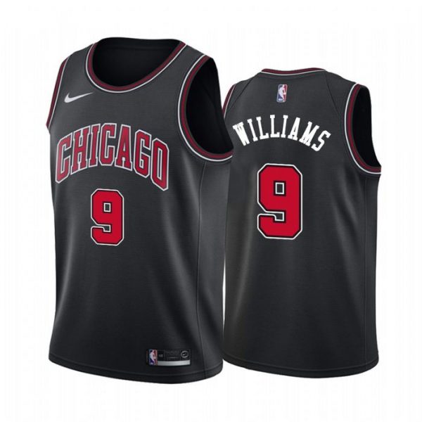 Personalized Men’s Patrick Williams Chicago Bulls Basketball Jersey Black