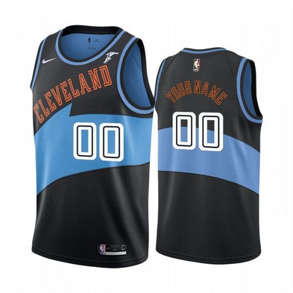 Personalized Men’s Cleveland Cavaliers Basketball Jersey Black