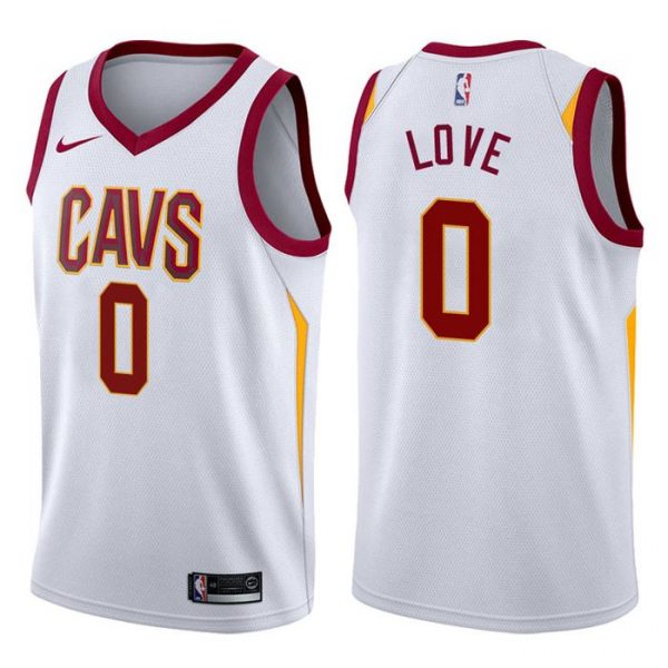Personalized Men’s Kevin Love Cleveland Cavaliers Basketball Jersey White
