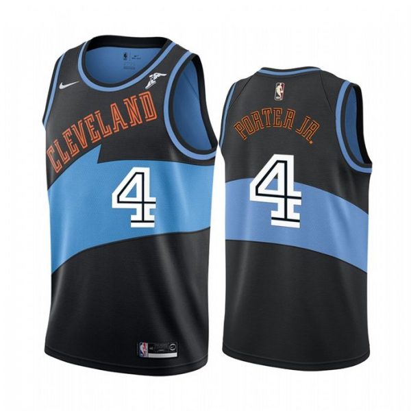 Personalized Men’s Kevin Porter Jr. Cleveland Cavaliers Basketball Jersey Black