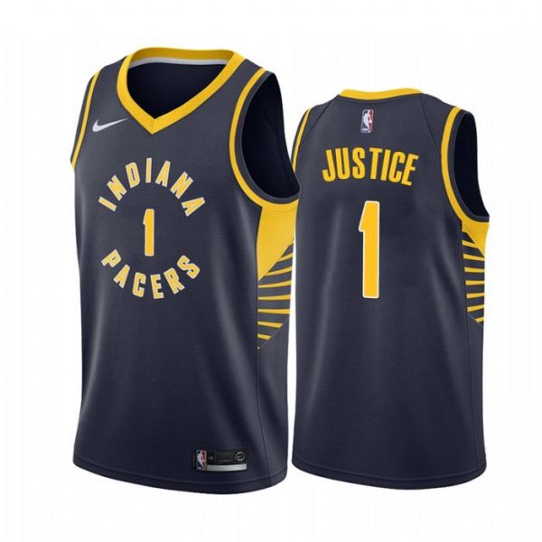 Personalized Men’s T.J. Warren Indiana Pacers Basketball Jersey Navy