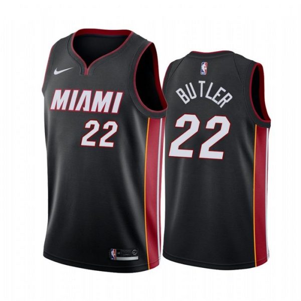 Personalized Men’s Jimmy Butler Miami Heat Basketball Jersey Black