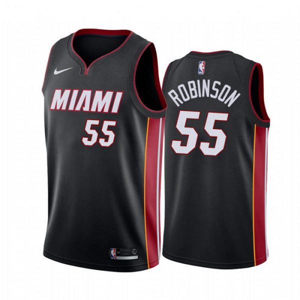Personalized Men’s Duncan Robinson Miami Heat Basketball Jersey Black