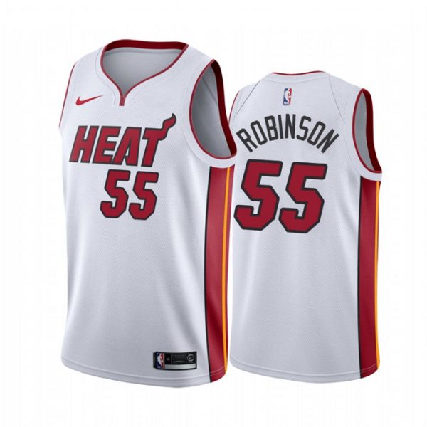 Personalized Men’s Duncan Robinson Miami Heat Basketball Jersey White