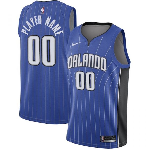 Personalized Men’s Orlando Magic Basketball Jersey Royal