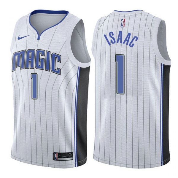 Personalized Men’s Jonathan Isaac Orlando Magic Basketball Jersey White