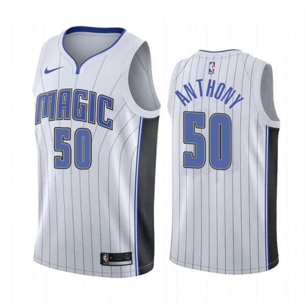 Personalized Men’s Cole Anthony Orlando Magic Basketball Jersey White