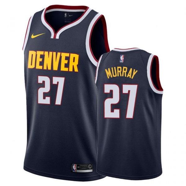 Personalized Men’s Jamal Murray Denver Nuggets Basketball Jersey Navy