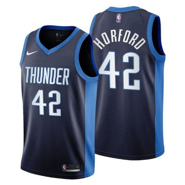 Personalized Men’s Al Horford Oklahoma City Thunder Basketball Jersey Navy