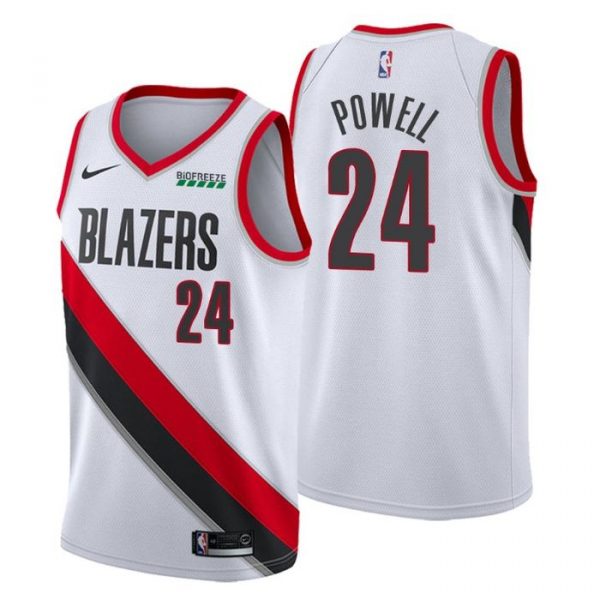Personalized Men’s Norman Powell Portland Trail Blazers Basketball Jersey White