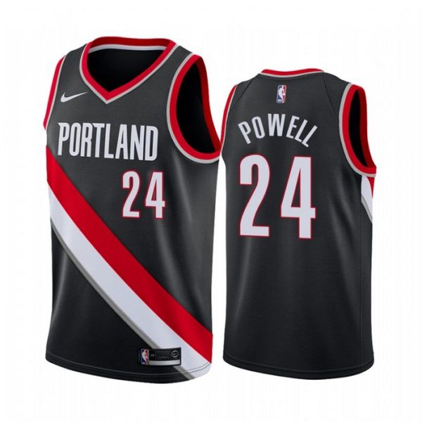 Personalized Men’s Norman Powell Portland Trail Blazers Basketball Jersey Black