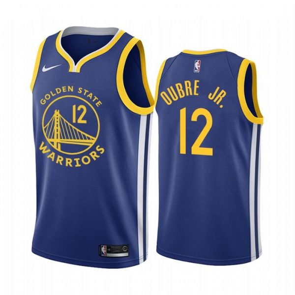Personalized Men’s Kelly Oubre Jr. Golden State Warriors Basketball Jersey Royal