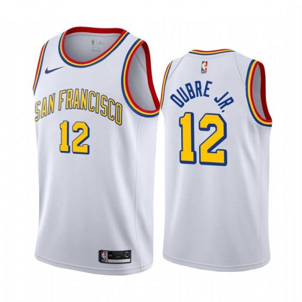 Personalized Men’s Kelly Oubre Jr. Golden State Warriors Basketball Jersey White Classic