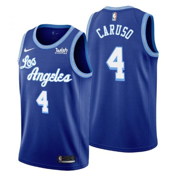 Personalized Men’s Alex Caruso Los Angeles Lakers Basketball Jersey Royal