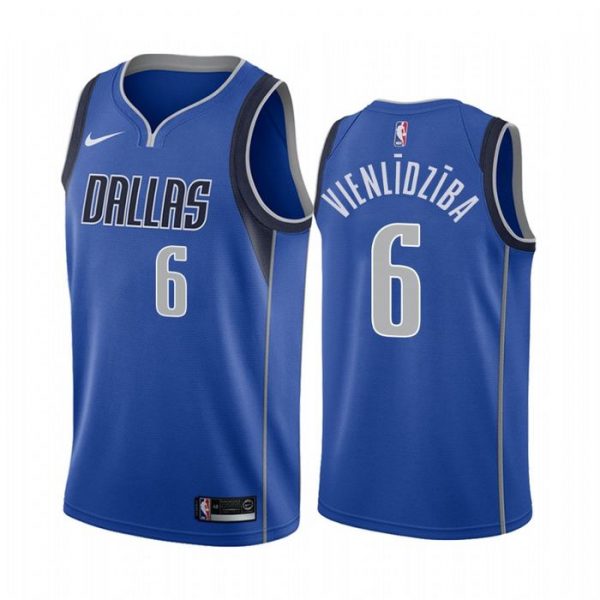 Personalized Men’s Kristaps Porzingis Dallas Mavericks Basketball Jersey Blue