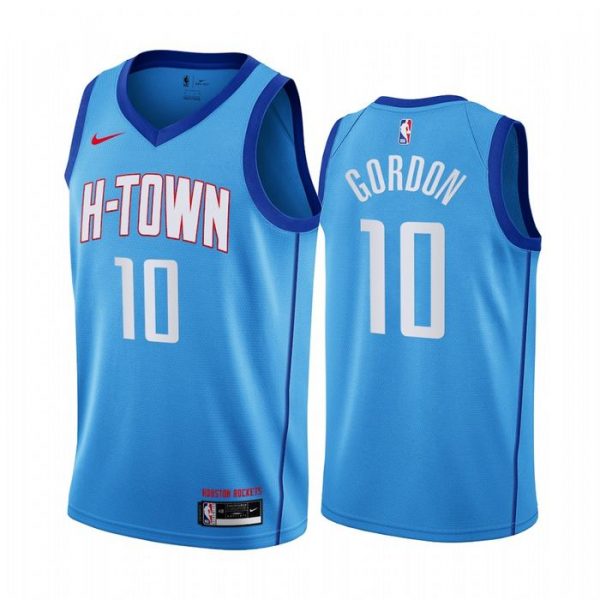 Personalized Men’s Eric Gordon Houston Rockets Basketball Jersey Blue