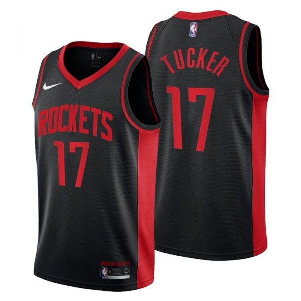 Personalized Men’s P.J. Tucker Houston Rockets Basketball Jersey Black