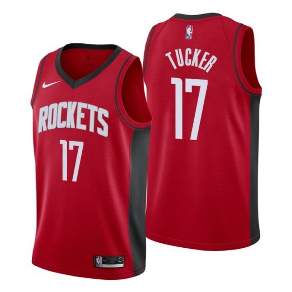 Personalized Men’s P.J. Tucker Houston Rockets Basketball Jersey Red