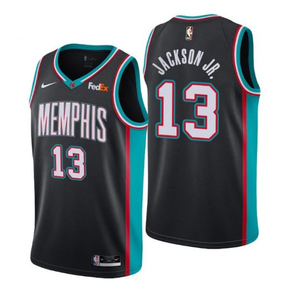 Personalized Men’s Jaren Jackson Jr. Memphis Grizzlies Basketball Jersey Black