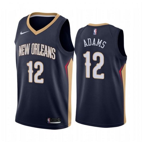 Personalized Men’s Steven Adams New Orleans Pelicans Basketball Jersey Navy