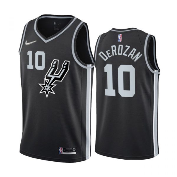 Personalized Men’s DeMar DeRozan San Antonio Spurs Basketball Jersey Black
