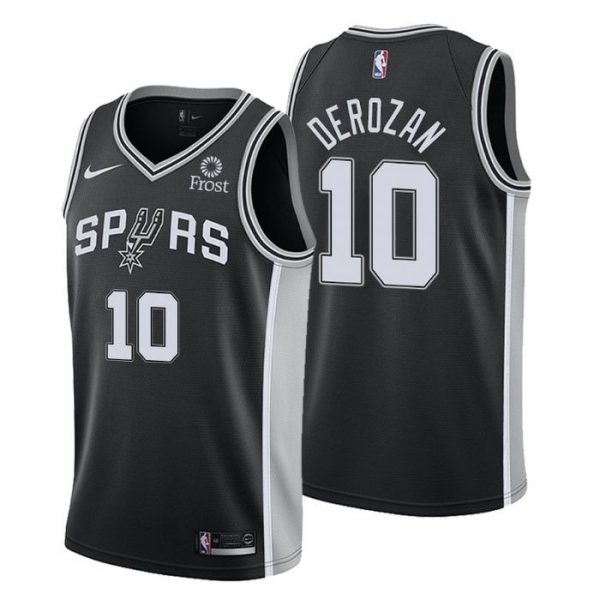 Personalized Men’s DeMar DeRozan San Antonio Spurs Basketball Jersey Black