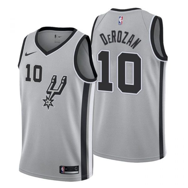 Personalized Men’s DeMar DeRozan San Antonio Spurs Basketball Jersey Sliver